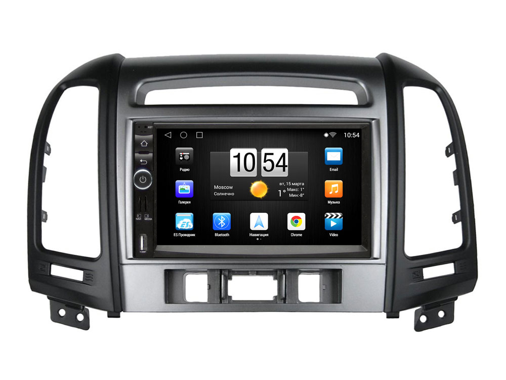 Головное устройство NaviPilot DROID4 Hyundai Santa Fe (2006-2010) купить на Unitland.ru