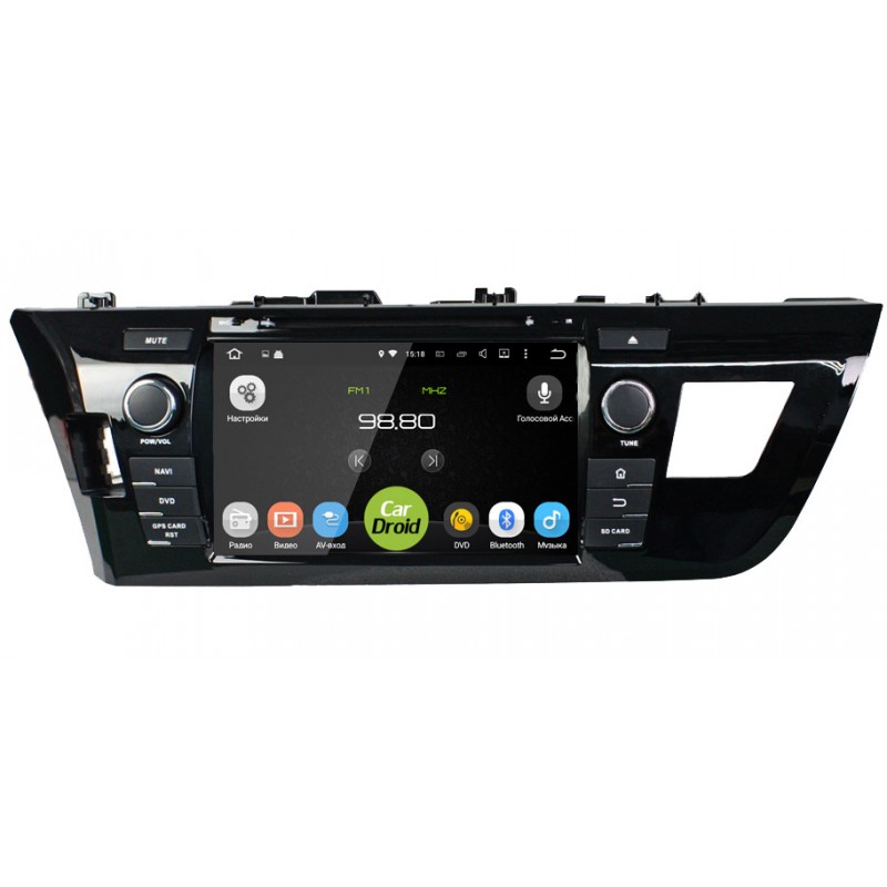 Штатную магнитолу Roximo CarDroid RD-1103 для Toyota Corolla E160 купить на Unitland.ru