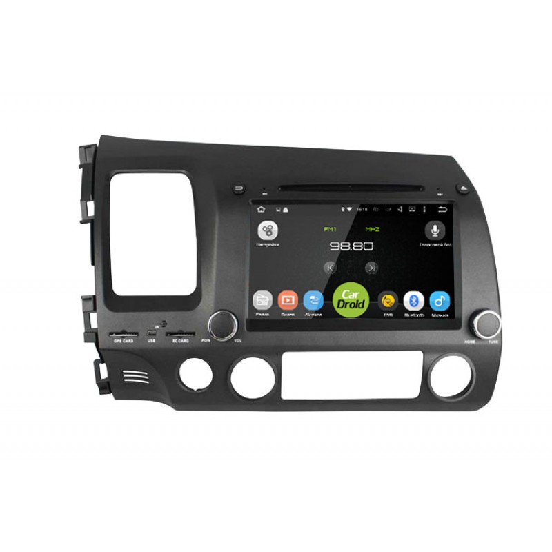 Купить штатную магнитолу Roximo CarDroid RD-1901 для Honda Civic 8 4D в интернет-магазине "Юнитленд"