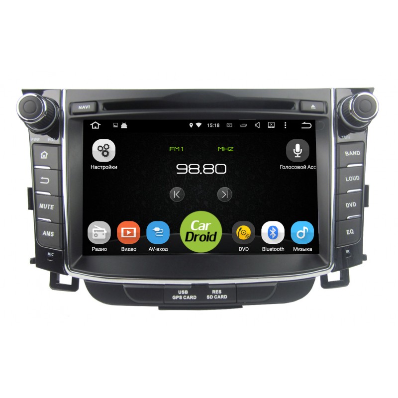 Купить магнитлу Roximo CarDroid RD-2004 для Hyundai i30 2, 2012, GD в интернет-магазине "Юнитленд"