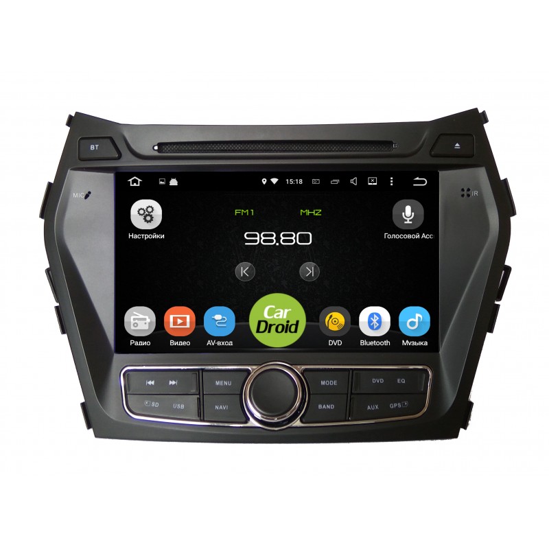 Купить магнитолу Roximo CarDroid RD-2009 для Hyundai SantaFe 3 в интернет-магазине "Юнитленд"