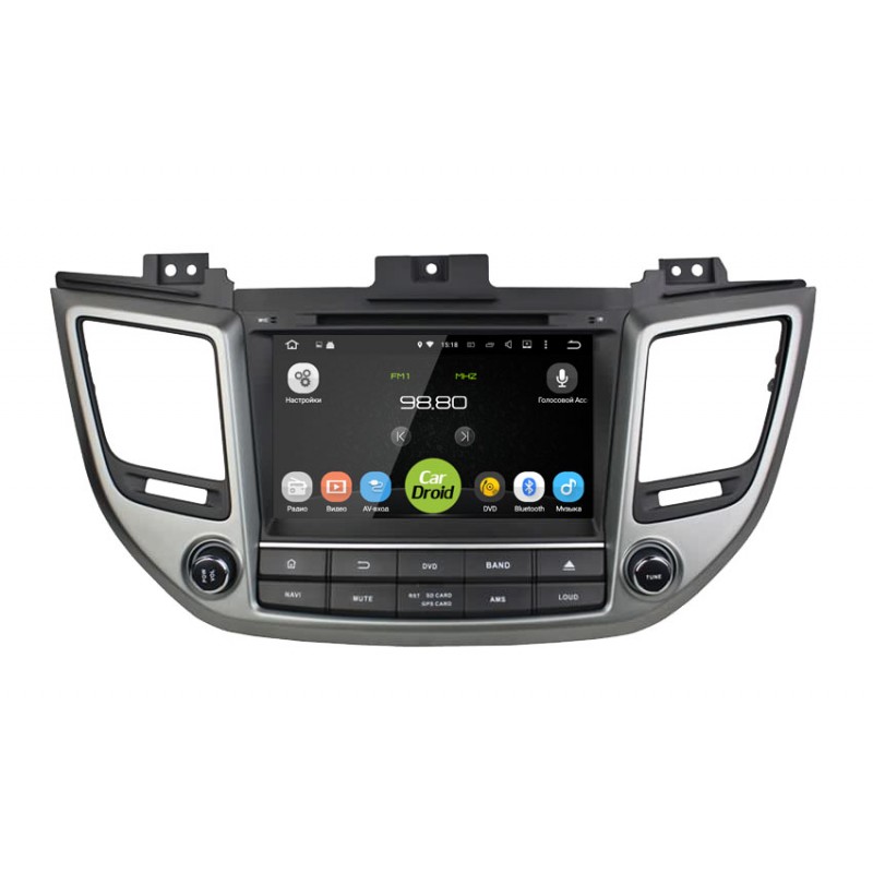 Купить магнитолу Roximo CarDroid RD-2012 для Hyundai ix35, Tucson 2016 в интернет-магазине "Юнитленд"