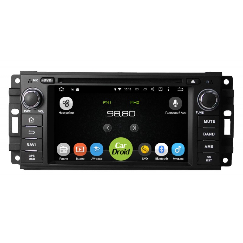 Купить магнитолу Roximo CarDroid RD-2201 для Jeep, Chrysler, Dodge в интернет магазине "Юнитленд"