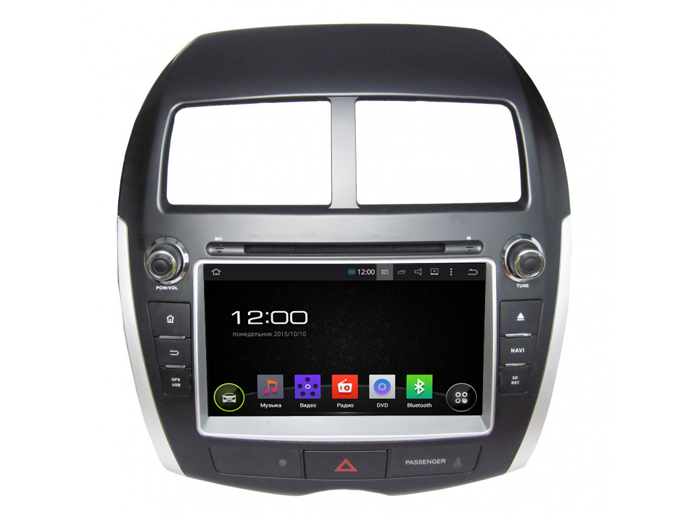 Головное устройство FarCar s130 для Mitsubishi Asx, Peugeot 4008, Citroen Aircross на Android R026