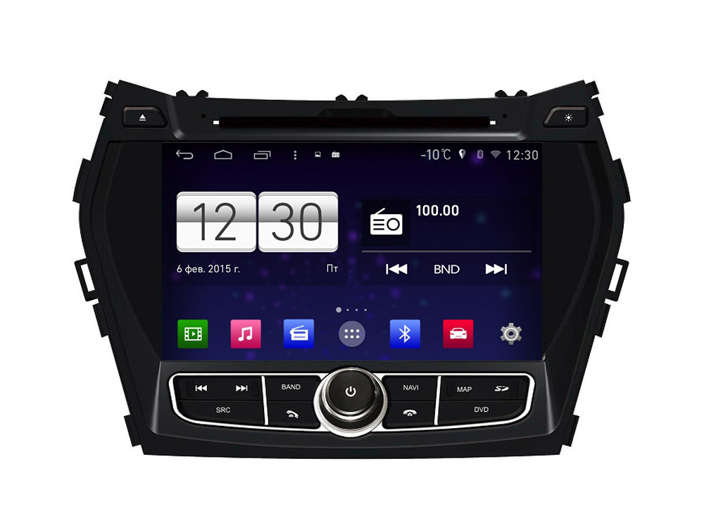 Купить головное устройство FarCar s160 для Hyundai Santa Fe (2012-) (m209) в интернет магазине "Юнитленд"
