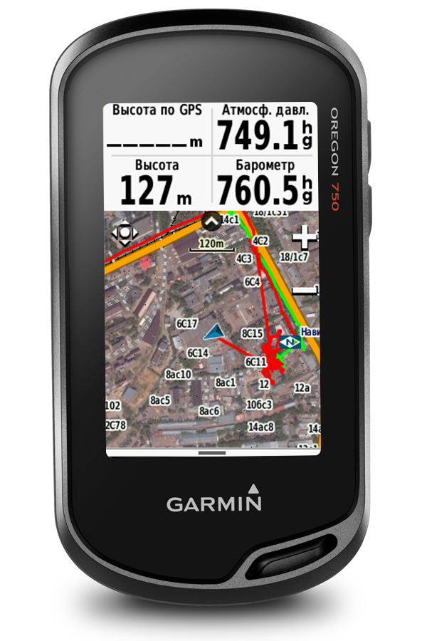 Туристический GPS/Глонасс навигатор Garmin OREGON 750 t купить на Unitland.ru
