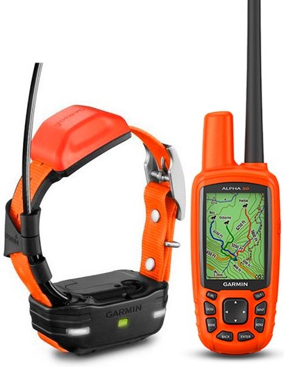 Навигатор Garmin Alpha 50 с ошейником для собак T5