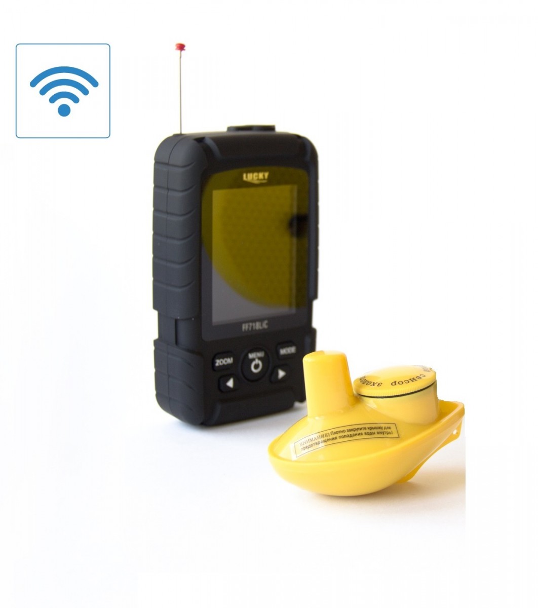 Беспроводной цветной эхолот LUCKY FFW718LiC (К)