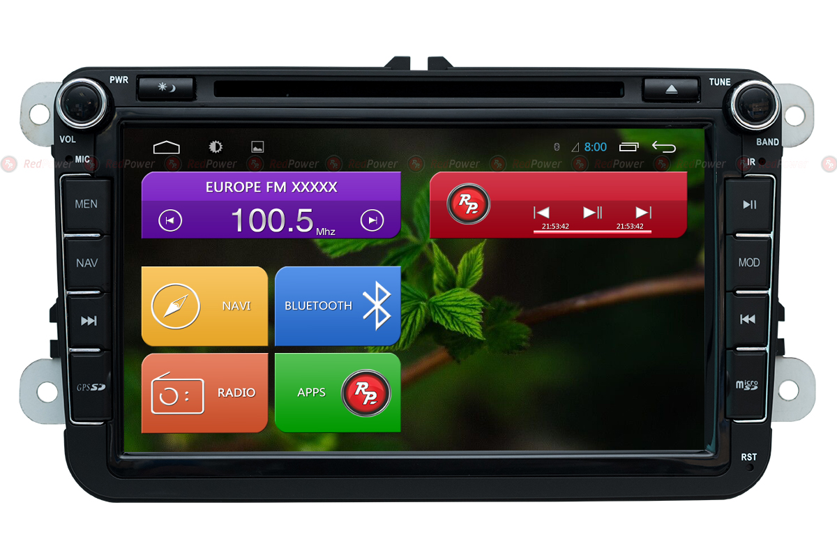 ШГУ для Volkswagen, Skoda Redpower 31004DVD IPS