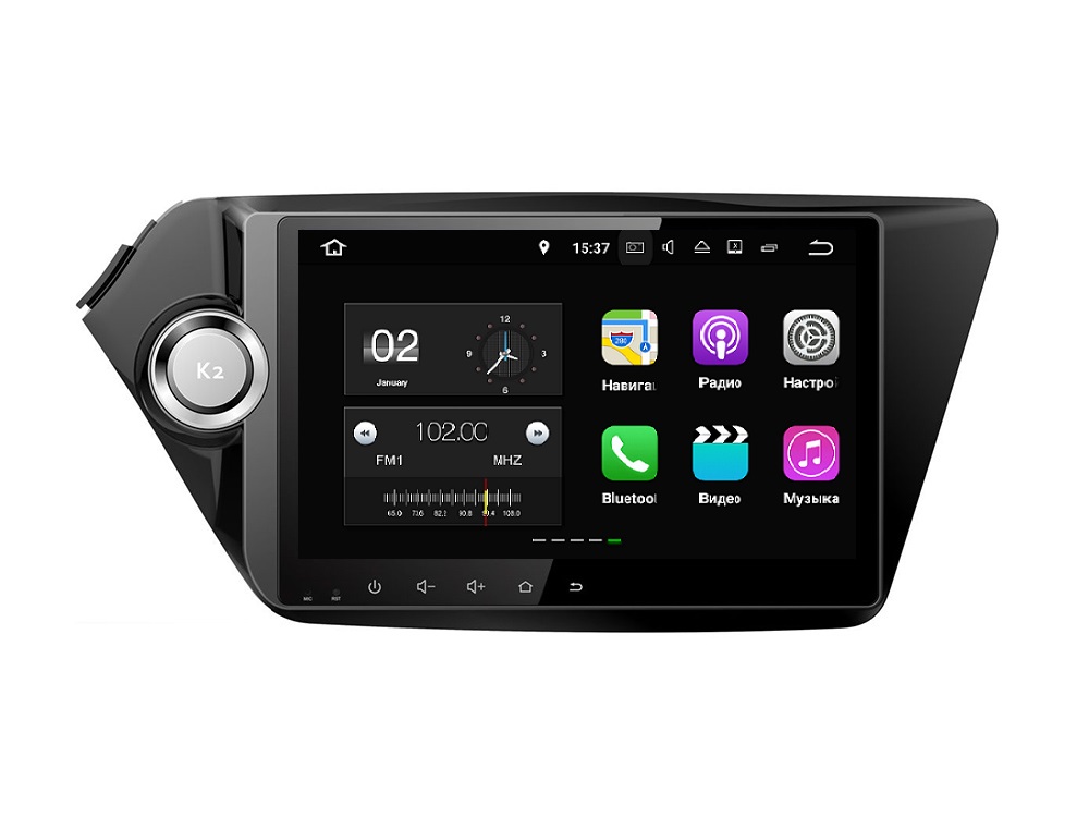Штатная магнитола FarCar s130+ для Kia Rio на Android 7 W106BS купить