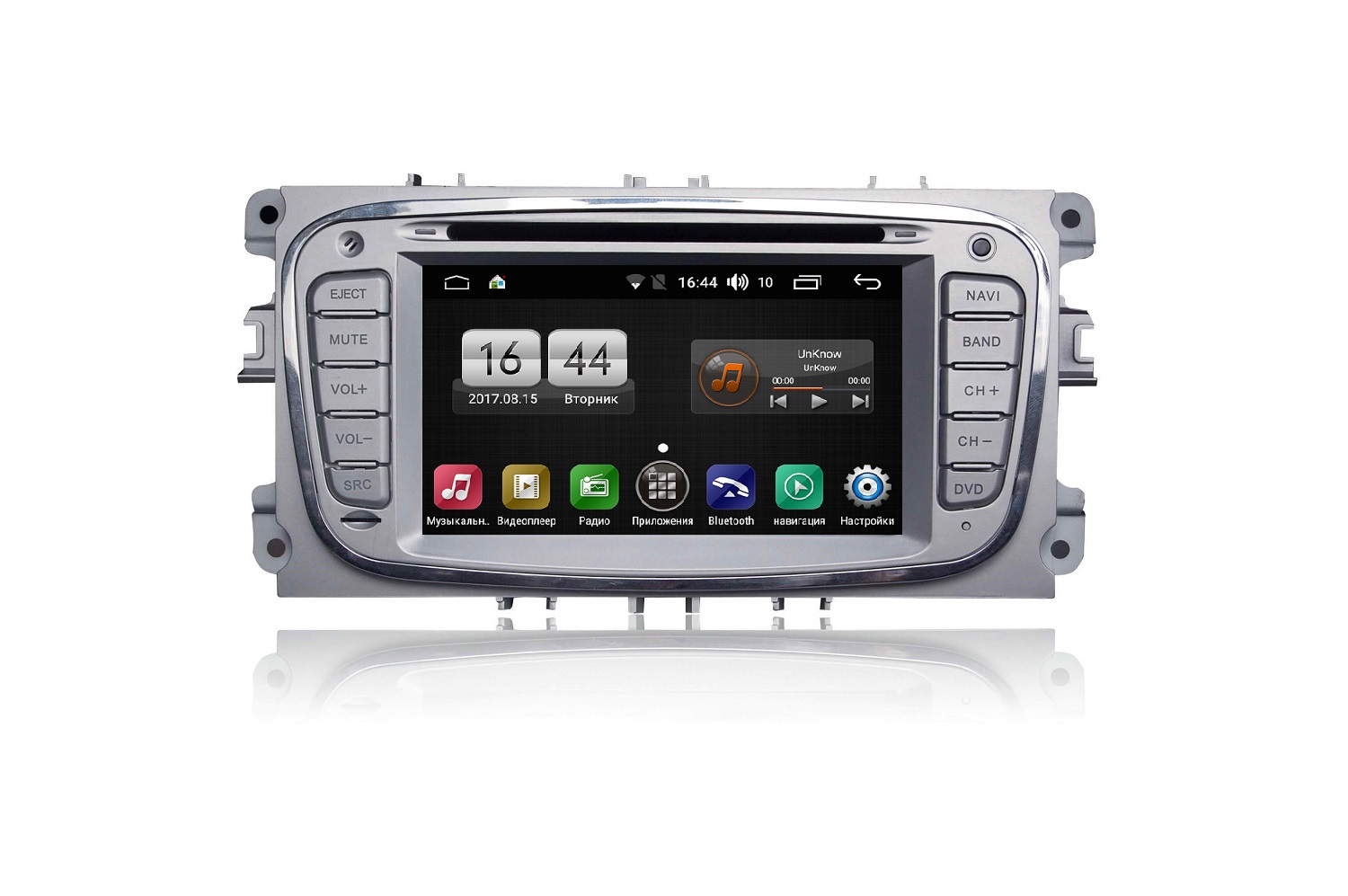 Магнитола FarCar s170 для Ford Focus, Mondeo, C-Max, Galaxy (L003) купить на Unitland.ru
