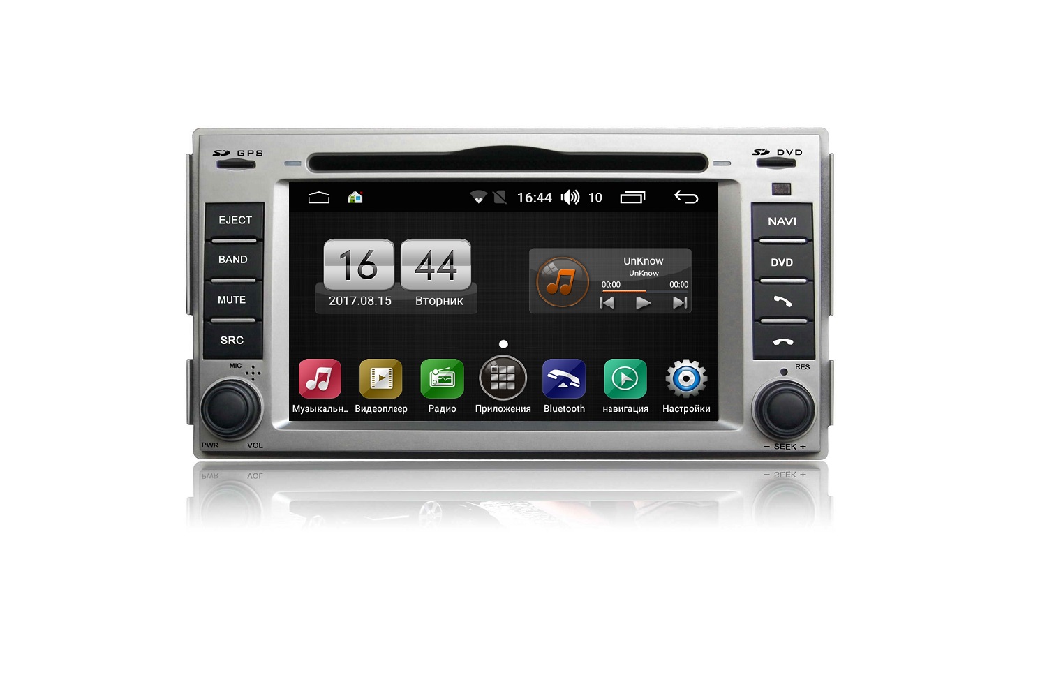 Магнитола FarCar s170 для Hyundai Santa Fe (2006-2013) (L008) купить на Unitland.ru