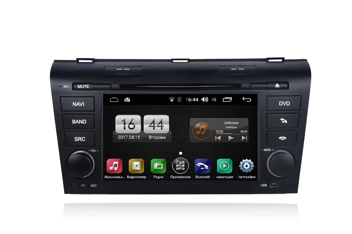 Штатная магнитола FarCar s170 для Mazda 3 (2004-2009) (L161) купить на Unitland.ru