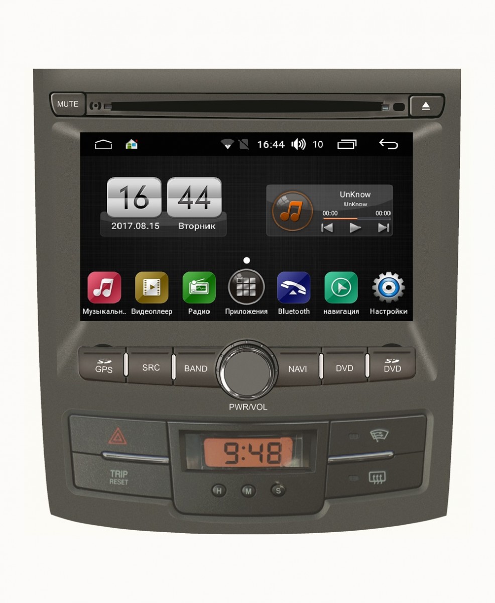 Штатная магнитола FarCar s170 для Ssang Yong Actyon (L159) купить на Unitland.ru