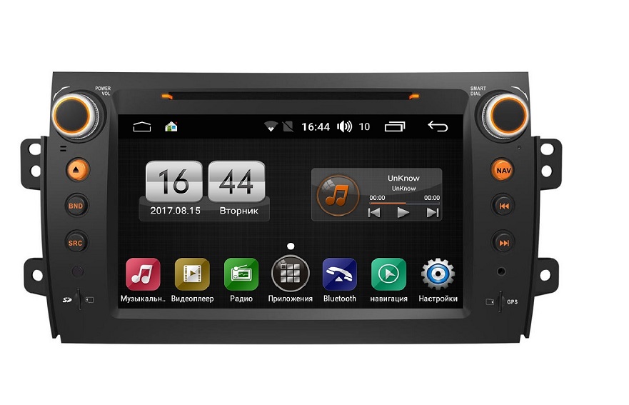 Штатная магнитола FarCar s170 для Suzuki Sx-4 (L124) купить на Unitland.ru