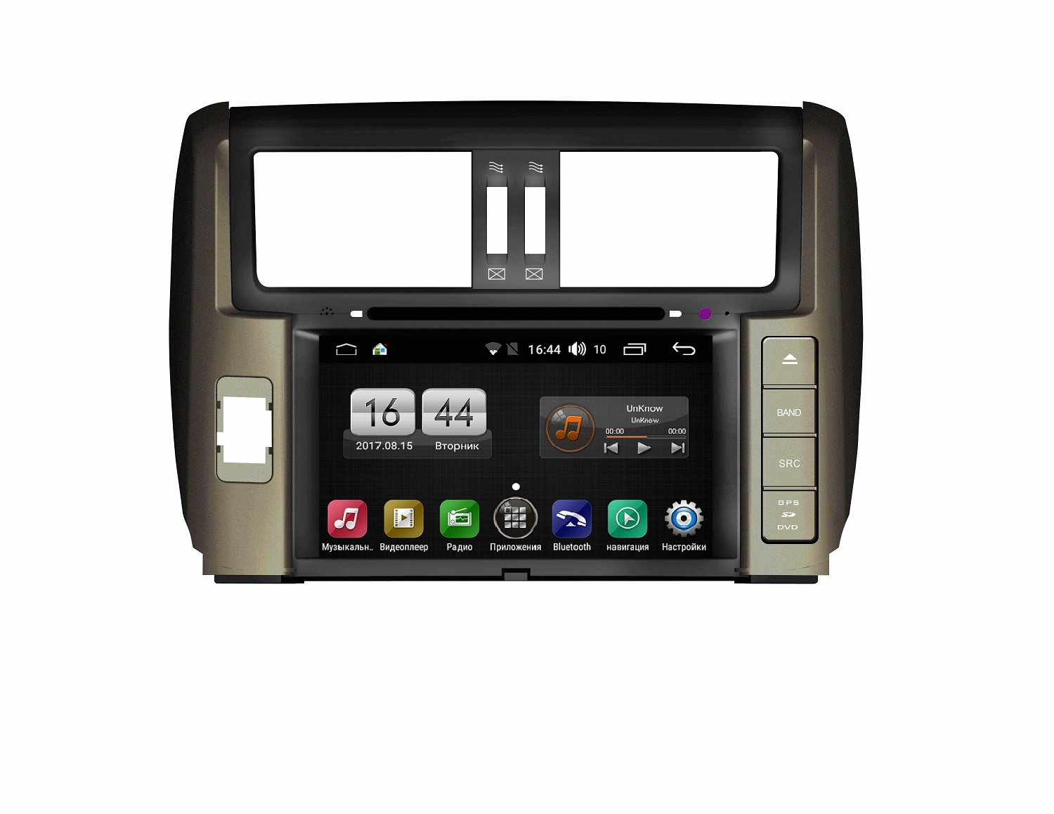 Штатная магнитола FarCar s170 для Toyota PRADO (L065) купить на Unitland.ru