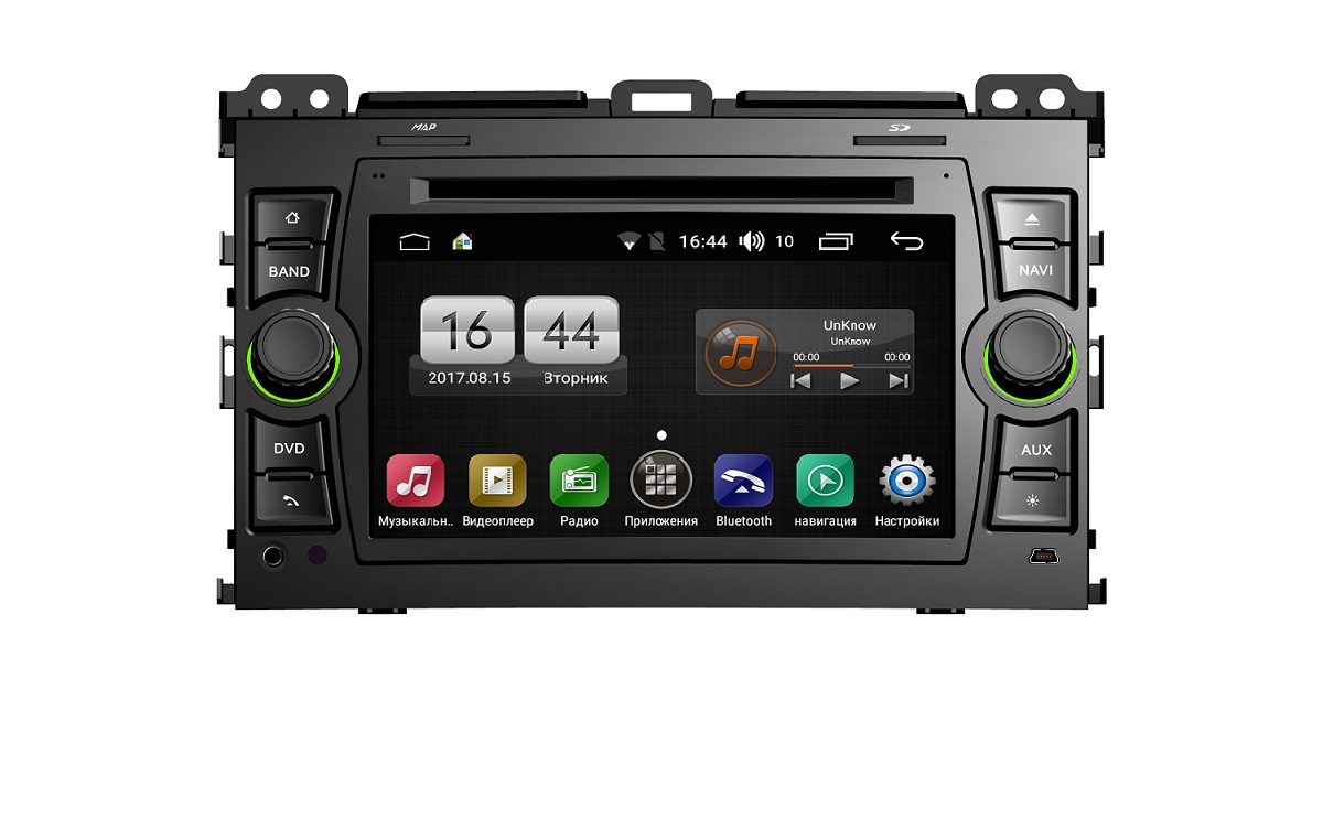 Штатная магнитола FarCar s170 для Toyota PRADO (L456) купить на Unitland.ru