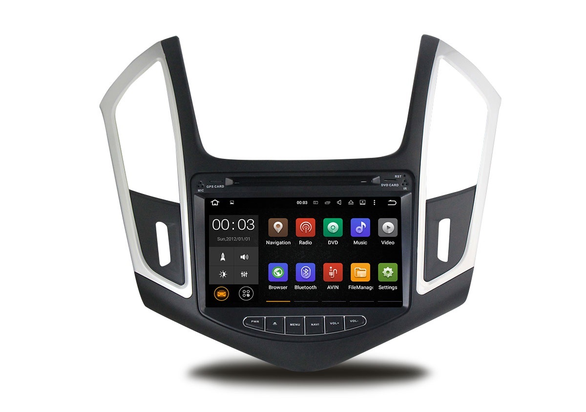 Штатную магнитолу Parafar 4G/LTE для Chevrolet Cruze с DVD на Android 7.1.1 (PF261D) купить