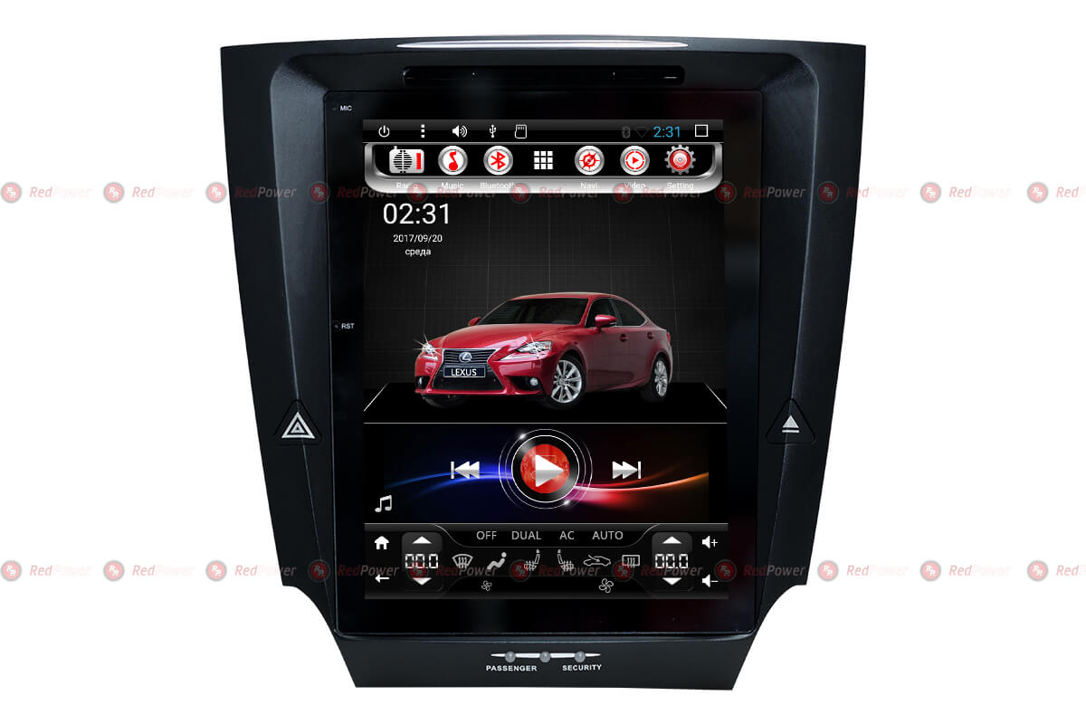 Магнитола Redpower 31300 TESLA для Lexus IS