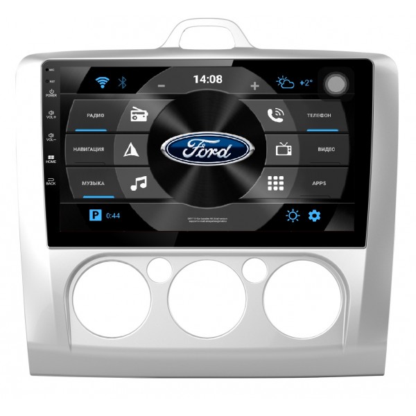 Магнитола, экран 9" для FORD FOCUS II с кондиционером