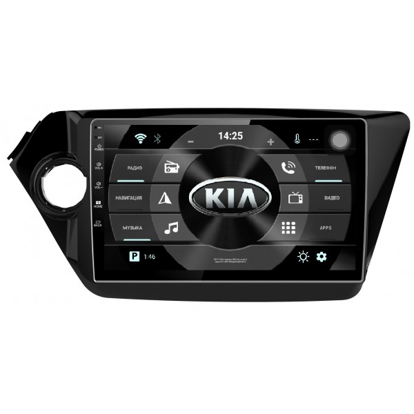 Магнитола, экран 9" для KIA RIO (2011-)