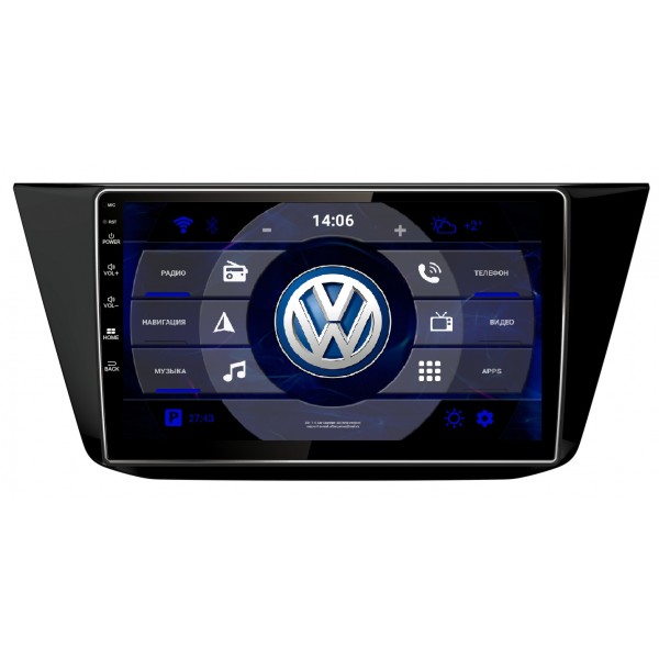 Магнитола, экран 10.2" для Volkswagen TIGUAN