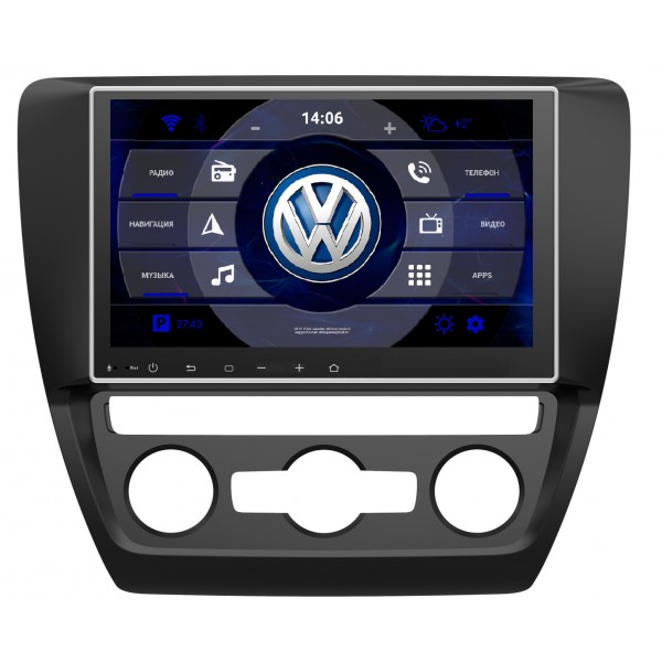 Магнитола, экран 9" для VOLKSWAGEN JETTA VI