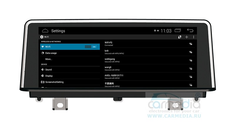 Головное устройство на Android для BMW 1,2,3 CARMEDIA HLA-8830GB