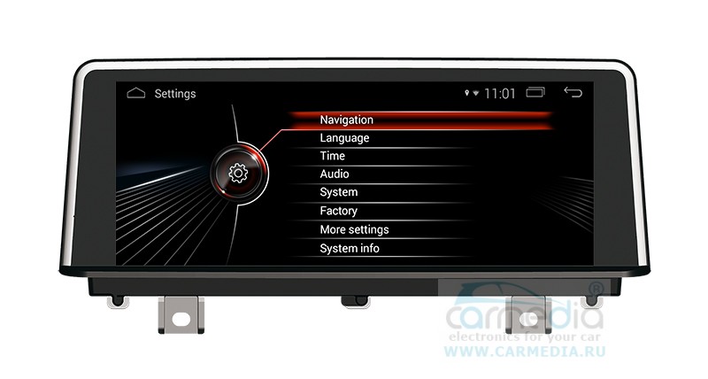 Головное устройство на Android для BMW 1,2,3 CARMEDIA HLA-8830GB