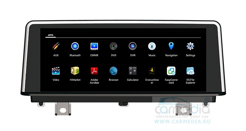 Головное устройство на Android для BMW 1,2,3 CARMEDIA HLA-8830GB