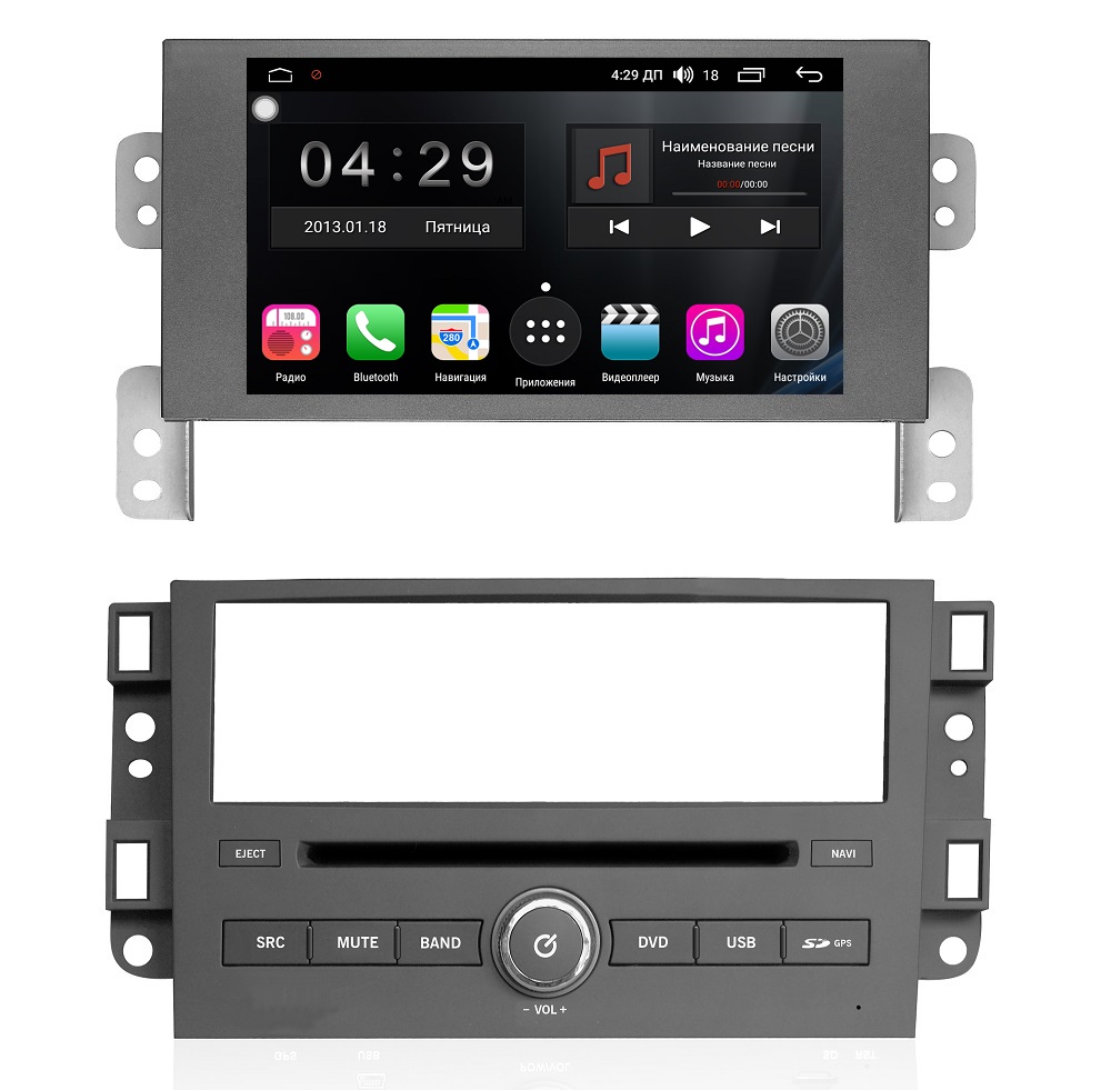 Штатная магнитола FarCar s200+ для Chevrolet Captiva на Android