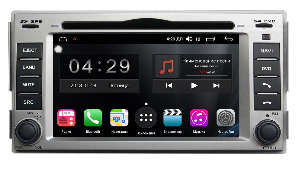 Штатная магнитола FarCar s300 для Hyundai Santa Fe на Android