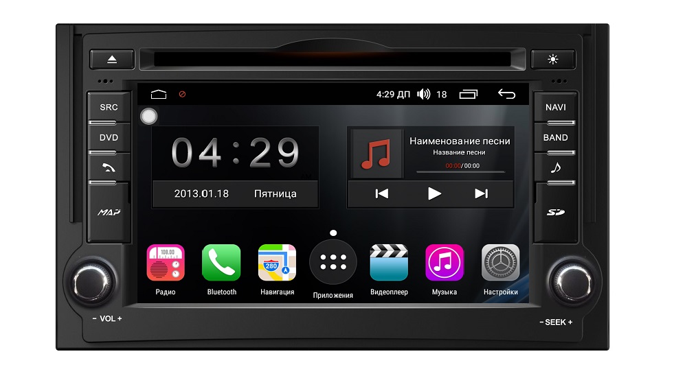 Штатная магнитола FarCar s300 для Hyundai Starex H1 на Android