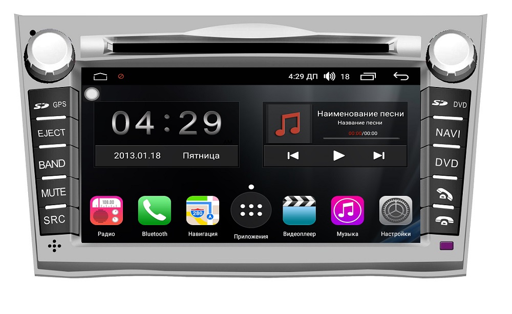 Штатная магнитола FarCar s300 для Subaru Legacy (2009-) Outback (2009-2014) на Android