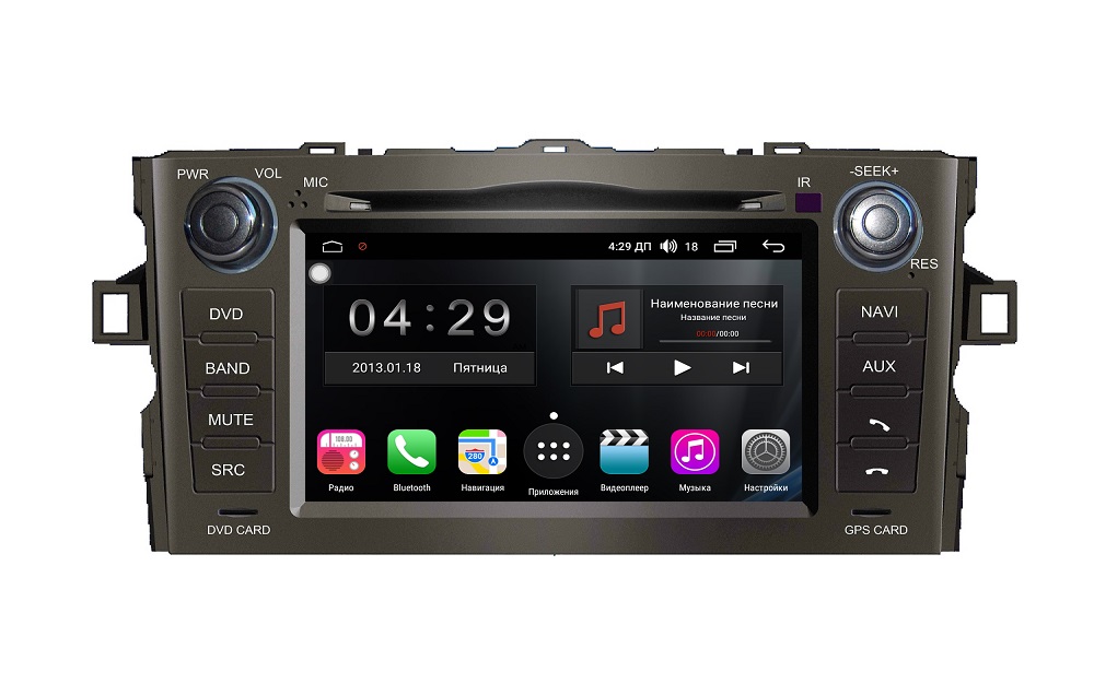 Штатная магнитола FarCar s300 для Toyota Auris на Android