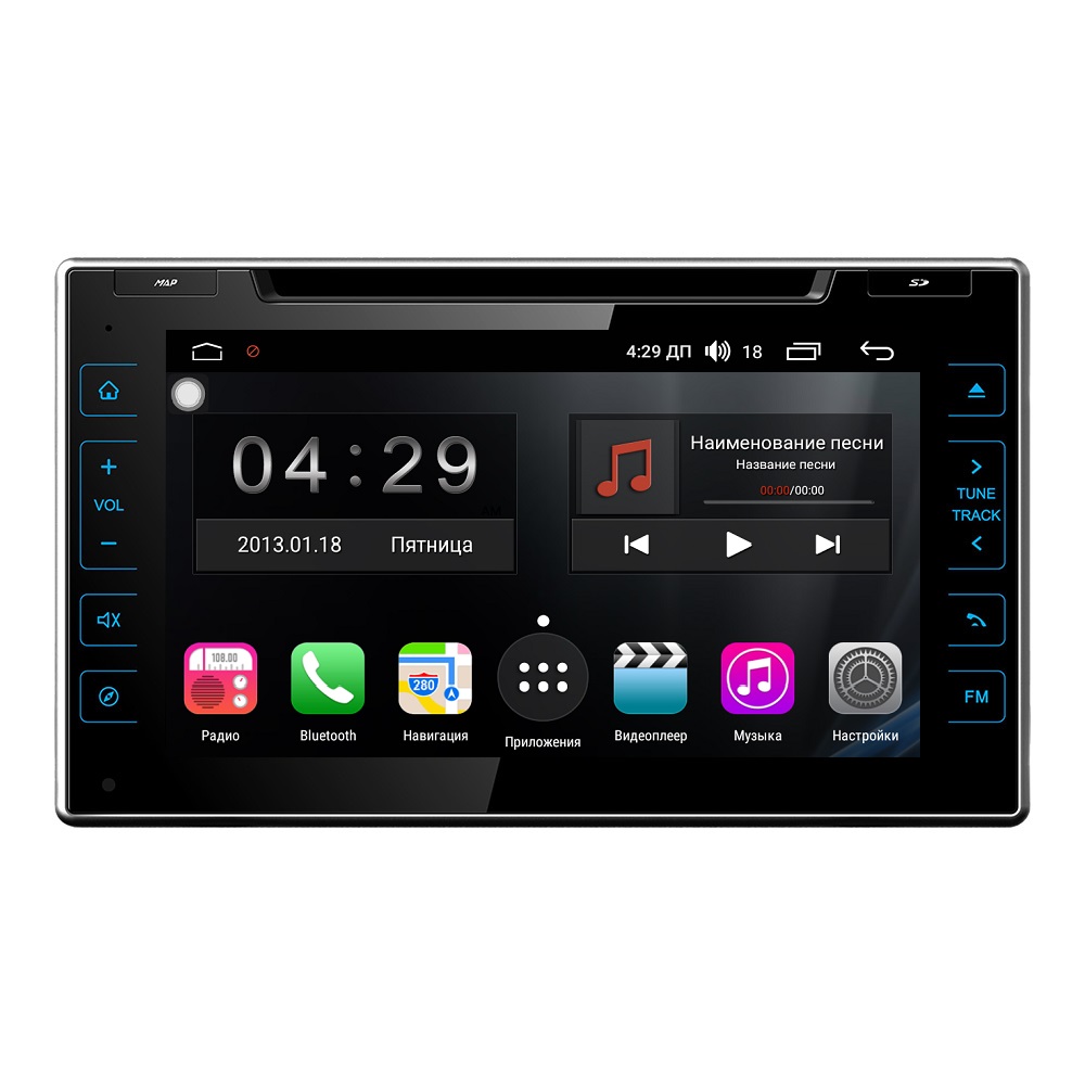 Штатная магнитола FarCar s300 для Toyota Hilux на Android