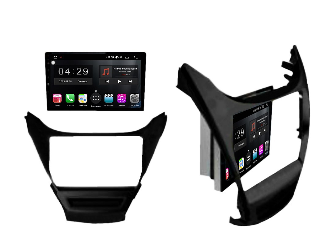 Штатная магнитола FarCar s300 для Hyundai Elantra на Android
