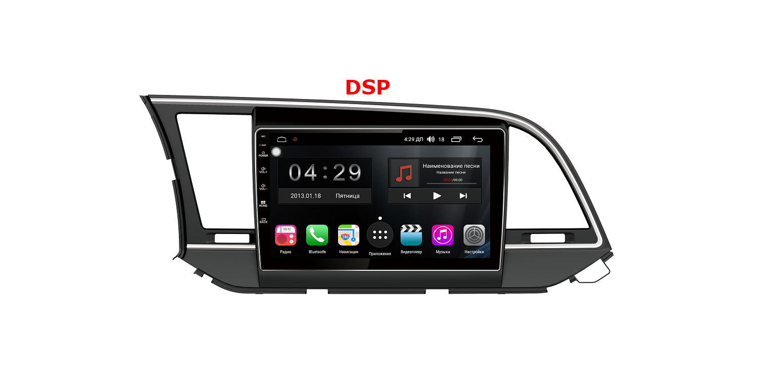 Штатная магнитола FarCar s300 для Hyundai Elantra на Android