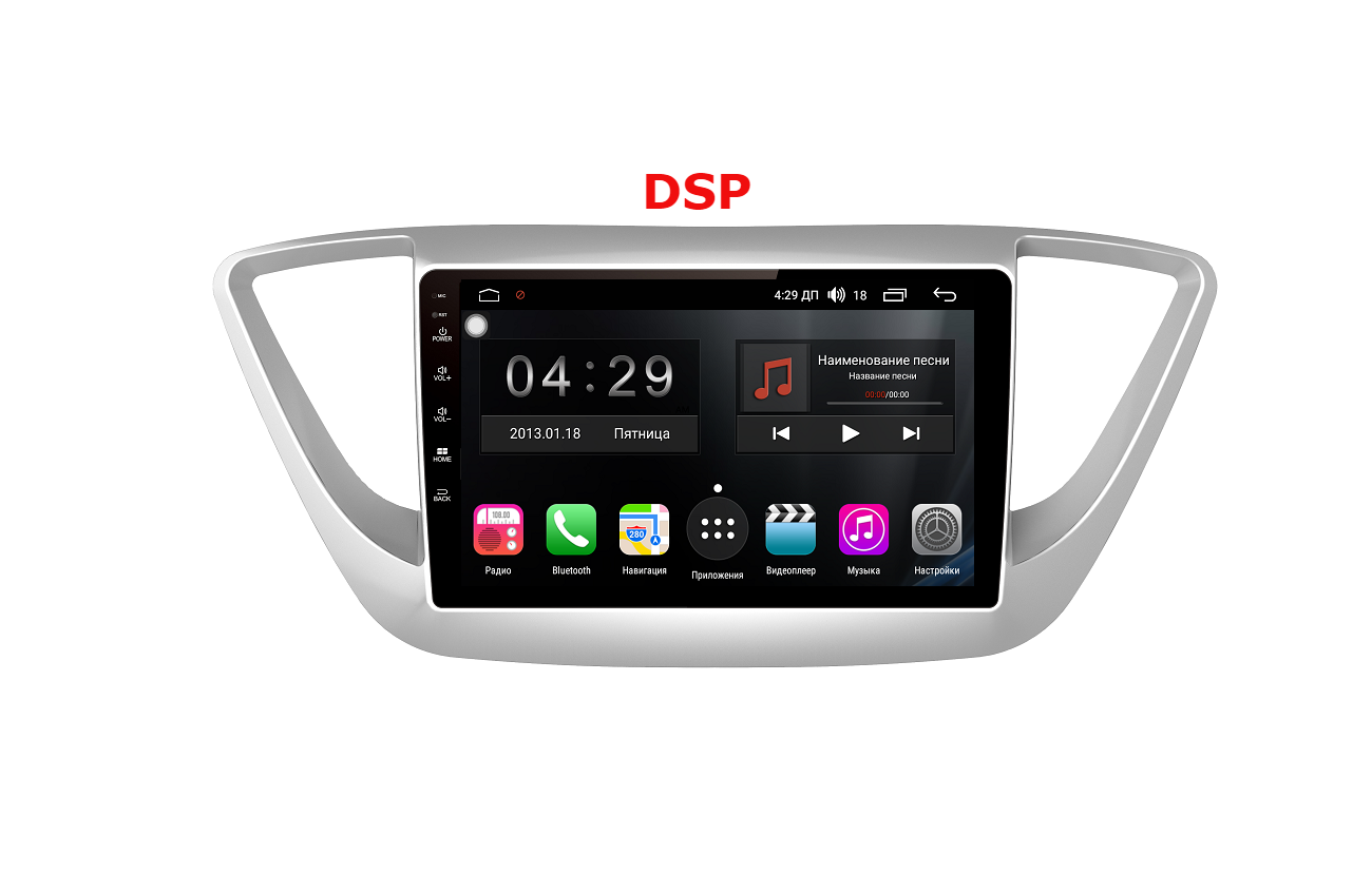 Штатная магнитола FarCar s300 для Hyundai Solaris на Android