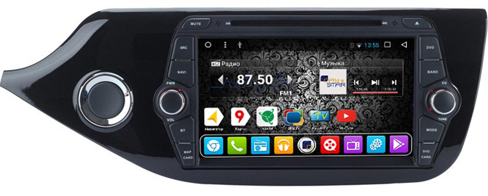 Штатная магнитола DAYSTAR DS-7095HD KIA Cee’d (2013-) в каталоге Unitland.ru