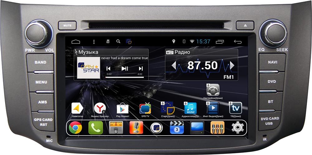 Штатное головное устройство DAYSTAR DS-7014HD для NISSAN SENTRA (2014-) купить