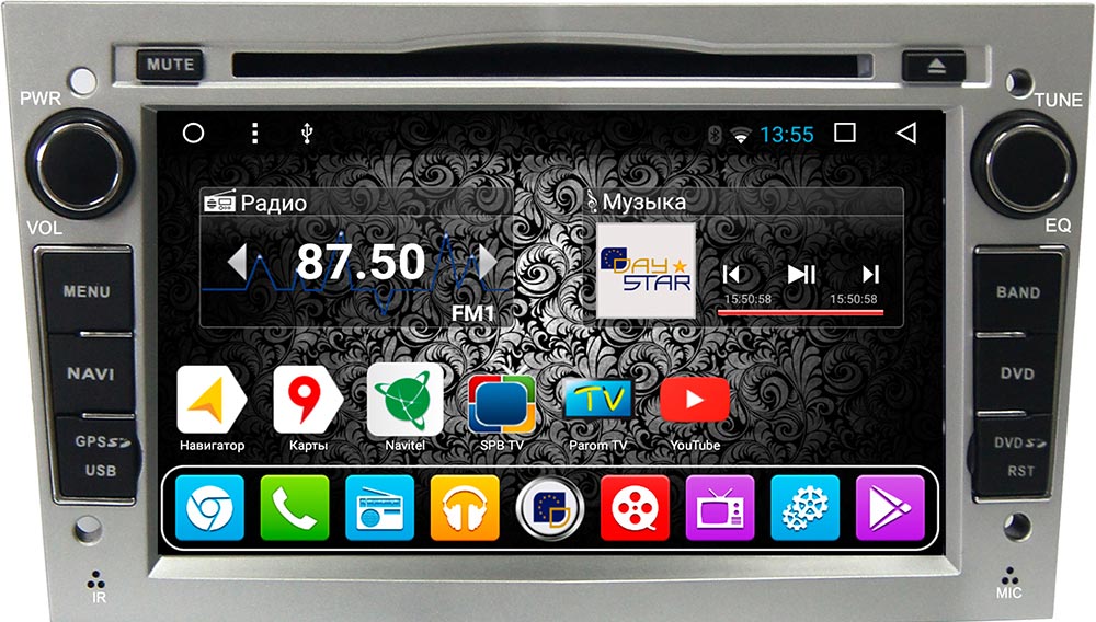 Головное устройство DAYSTAR DS-7060HD для Opel Astra, Corsa, Zafira, Antara 2012