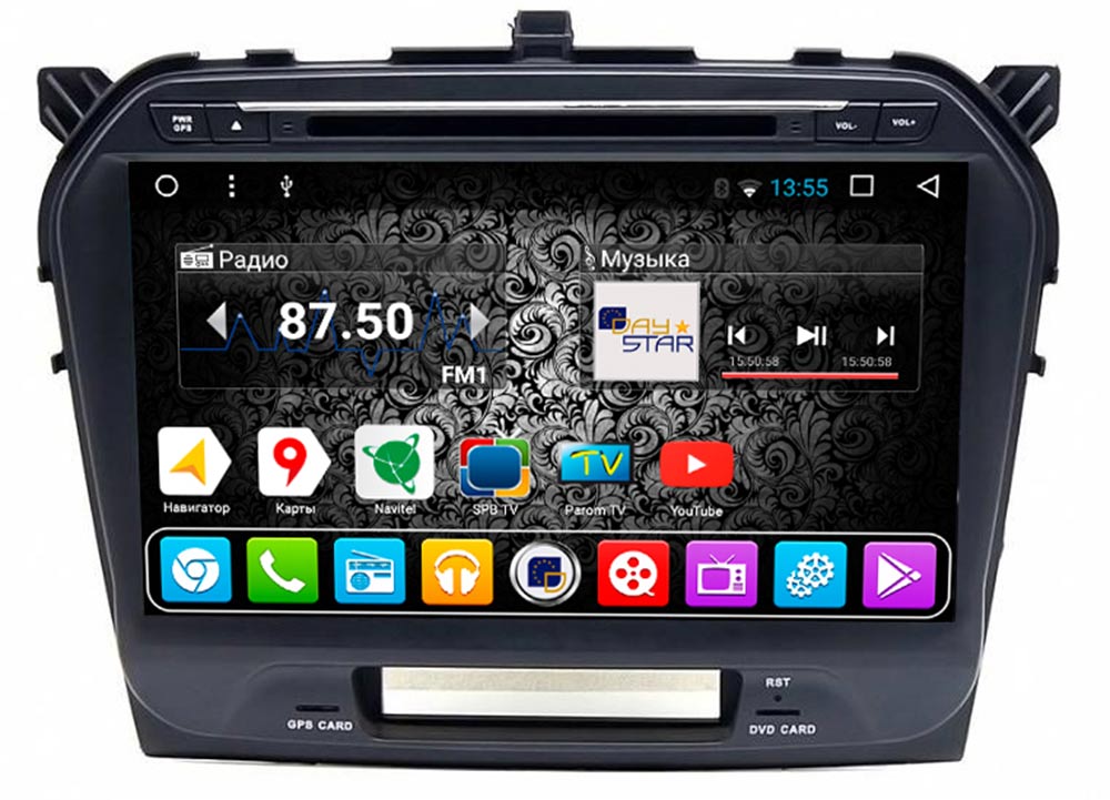 Штатная магнитола DAYSTAR DS-7020HD для Suzuki Vitara (2015-) на Android 9 купить