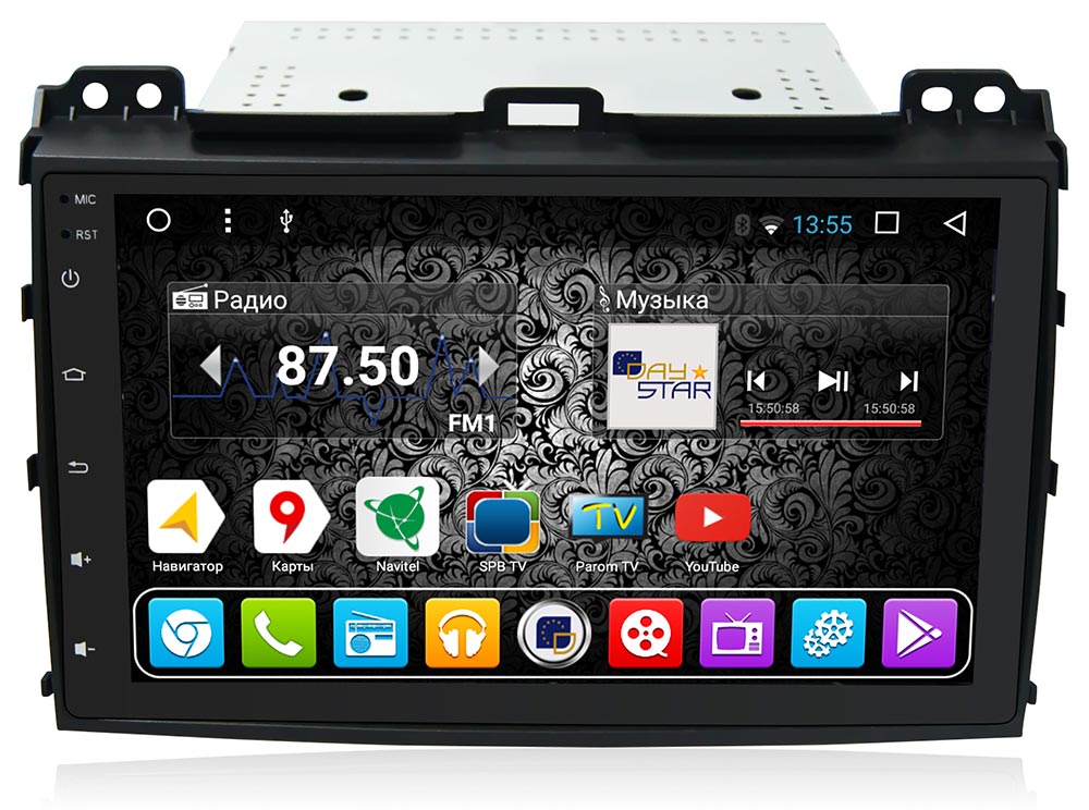 Штатная магнитола DAYSTAR DS-8001HB для Toyota Prado 120 в интернет магазине