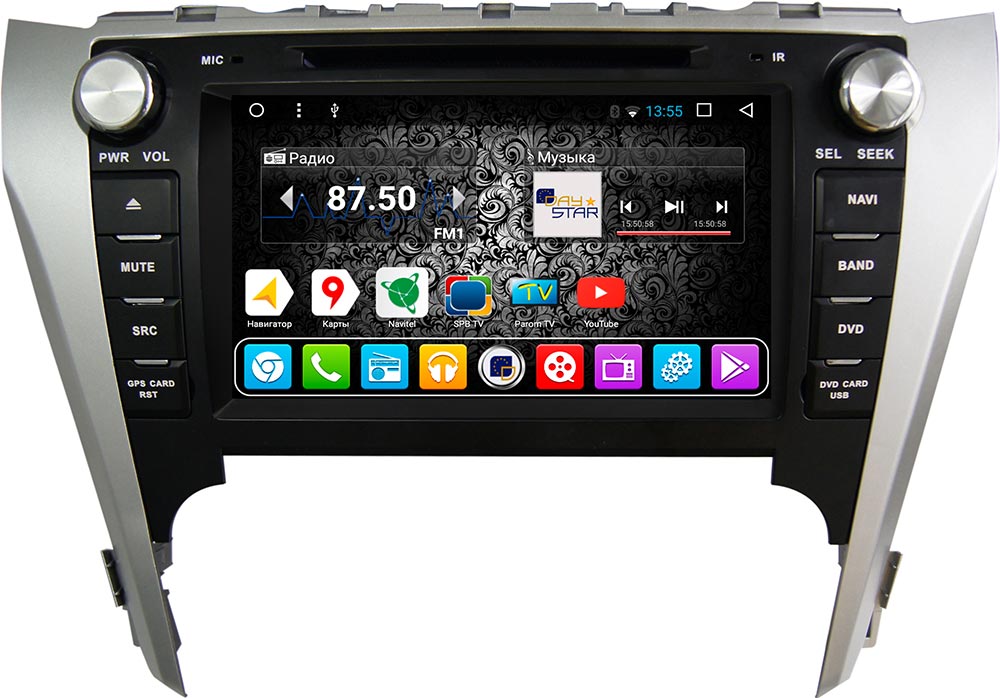 Штатная магнитола DAYSTAR DS-7048HD для Toyota Camry V50 (2011-2014) недорого
