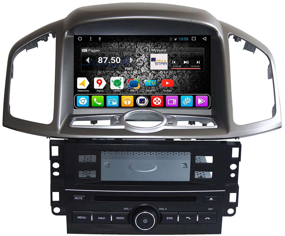 Купить магнитолу DAYSTAR DS-7066HD для Chevrolet Captiva на Android 9 с доставкой