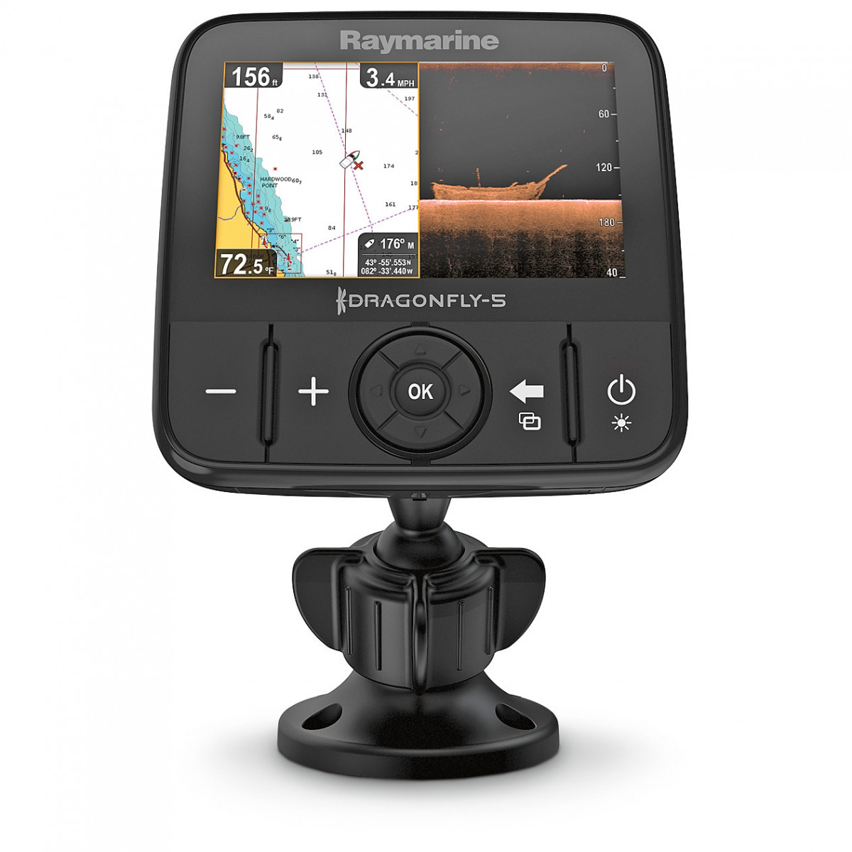 Эхолот-картплоттер RAYMARINE DRAGONFLY 5 PRO