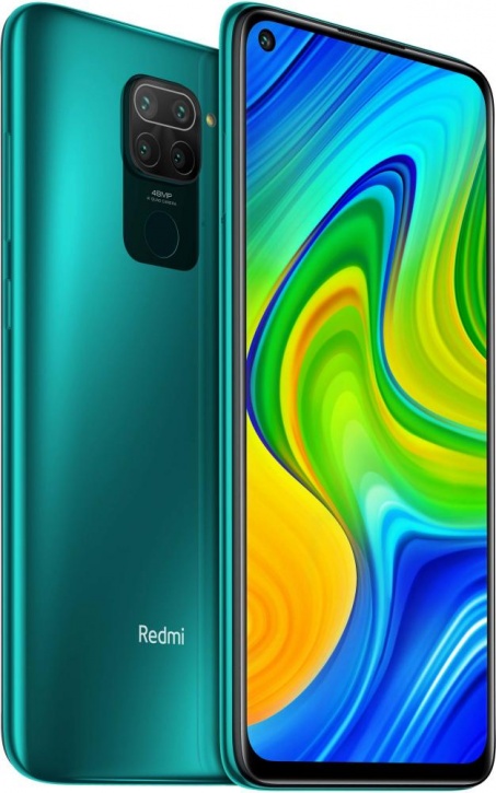 Смартфон Xiaomi Redmi Note 9 3/64GB зеленый