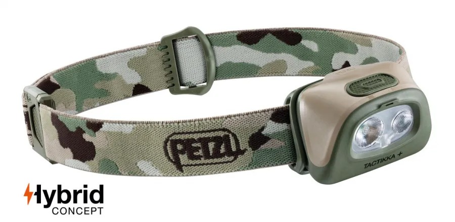 Фонарь НАЛОБНЫЙ PETZL TACTIKKA КАМУФЛЯЖ