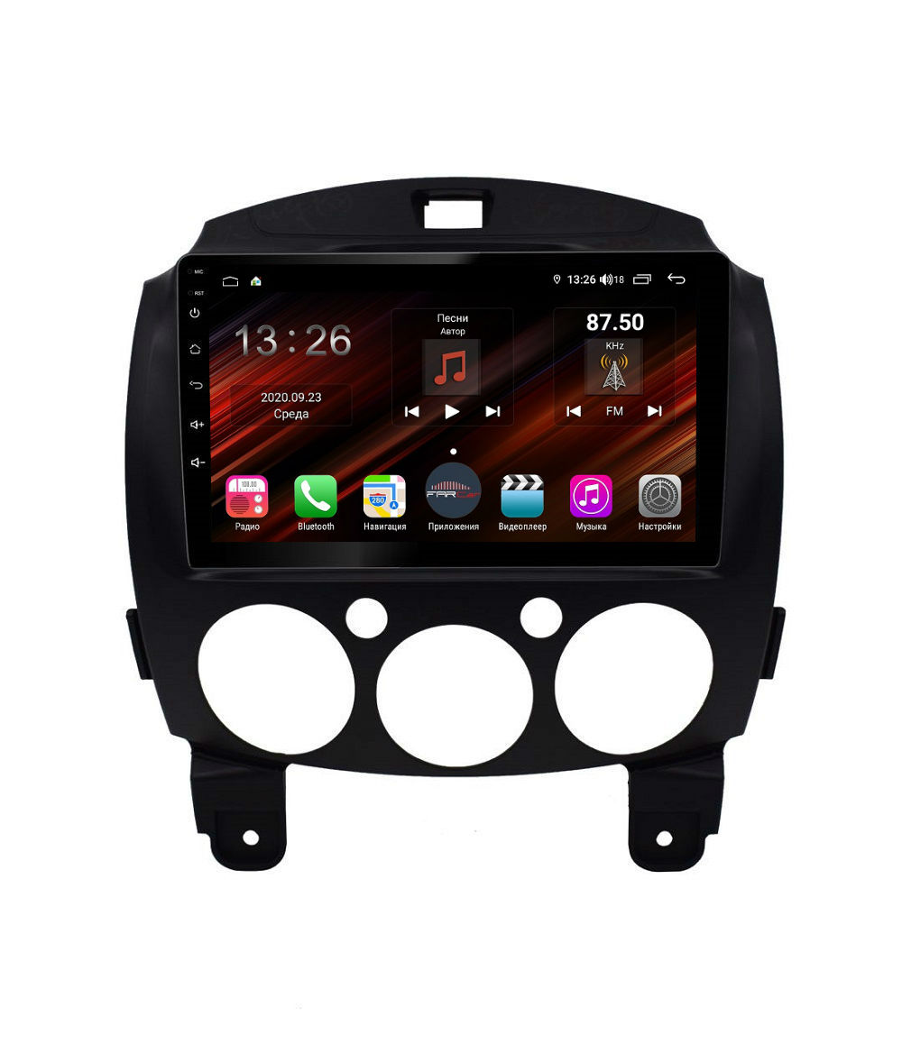 Магнитола FarCar s400 Super HD для Mazda 2 на Android 10 купить с доставкой